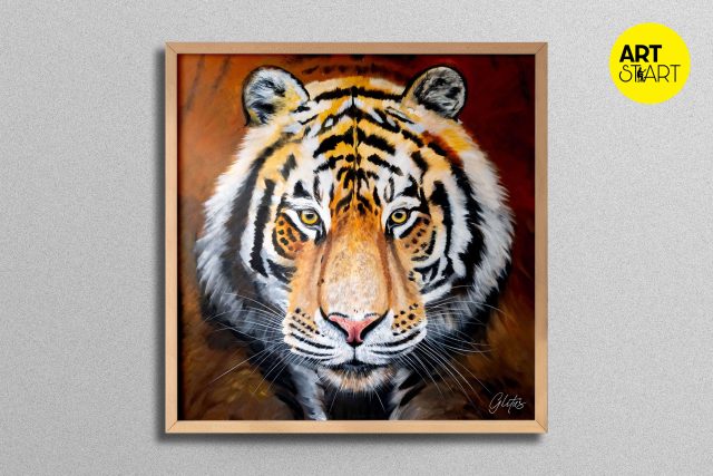 Painting of Tiger