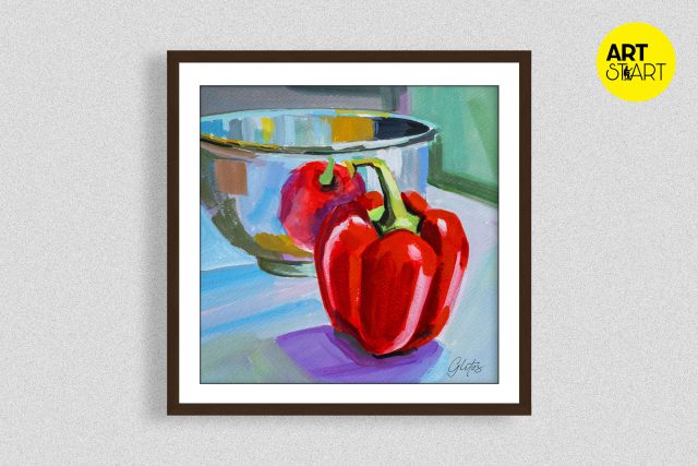 Painting of Capsicum