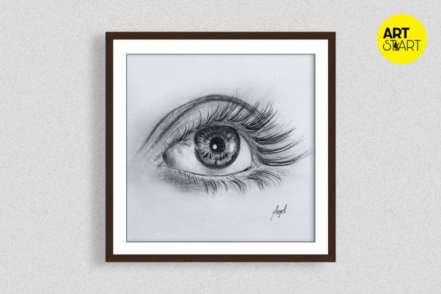 Painting of Beautiful Eye