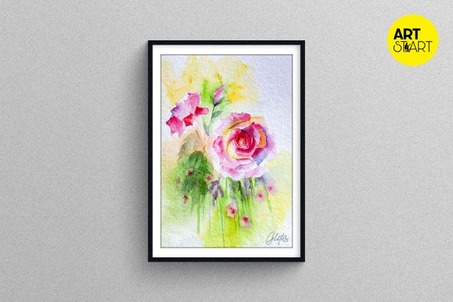 Rose Painting