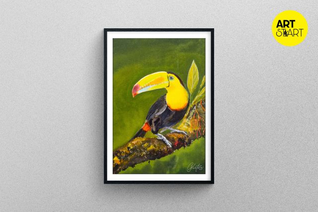 Painting of Toucan